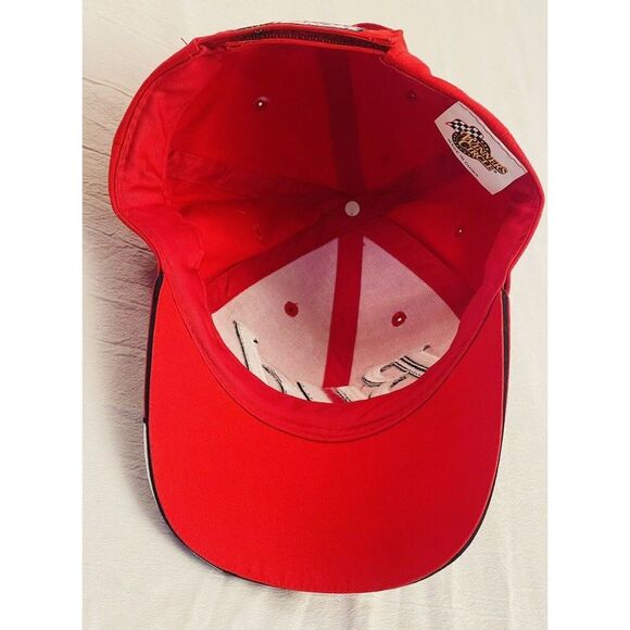 Dale Earnhardt Jr 8 Bud Budweiser Red Nascar Racing Cap SnapBack Winner's Circle - Picture 5 of 7